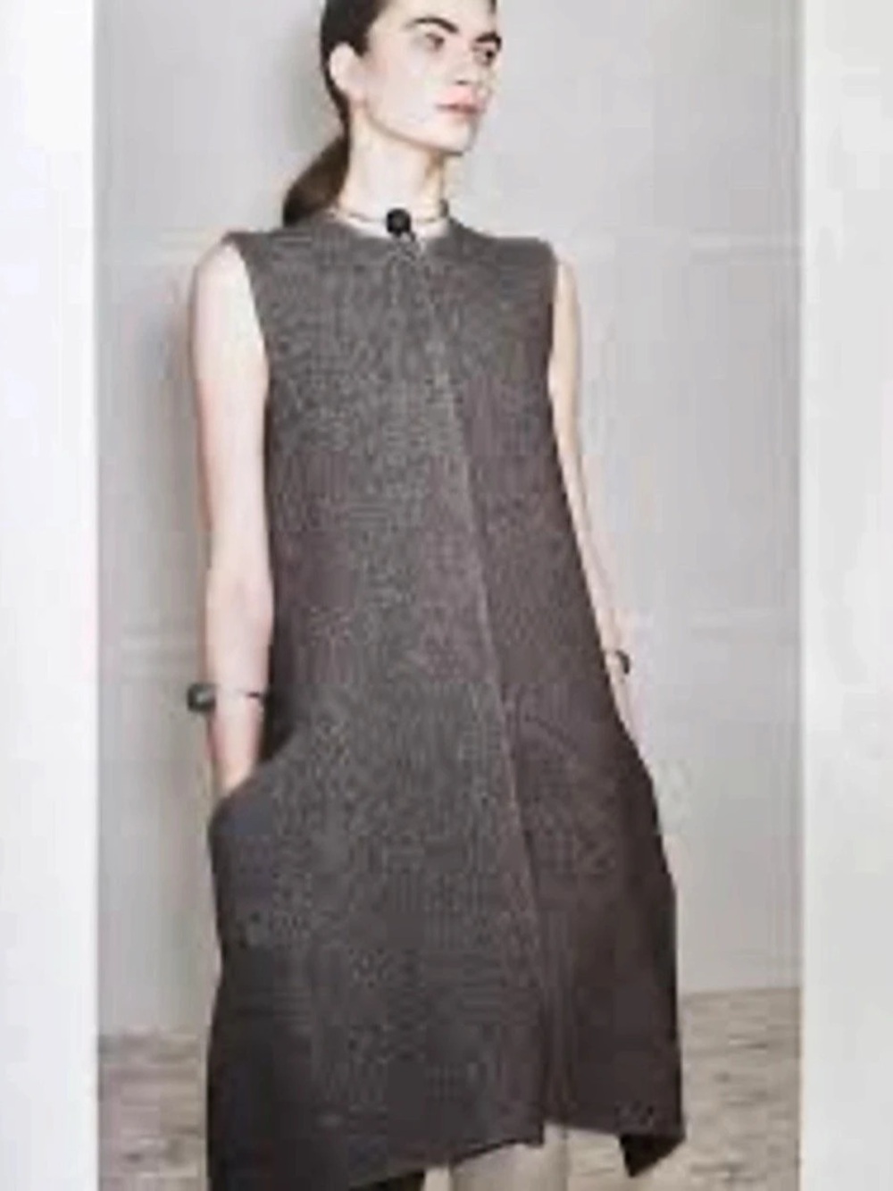 Celine Depose Wool Mini Dress Size 34